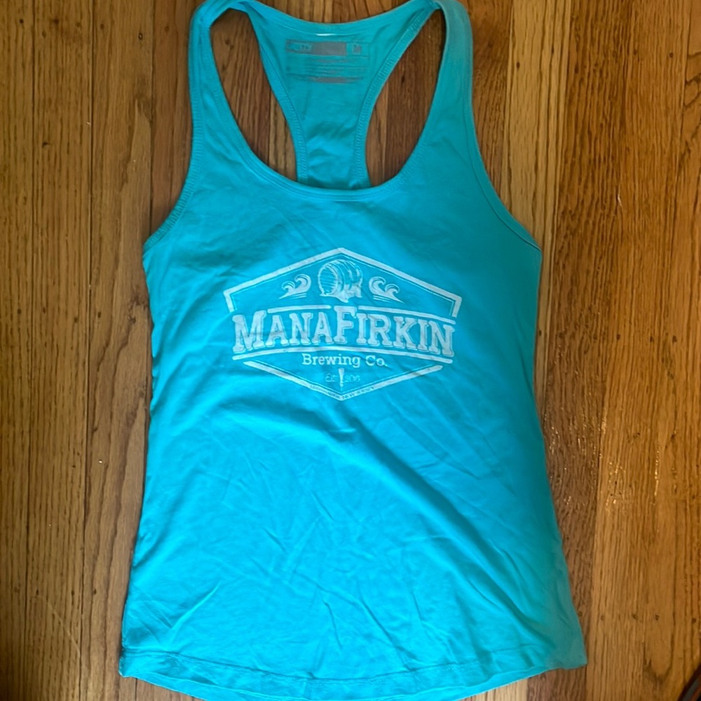 Manafirkin Brewing Co - Womens Racerback Tanktop
